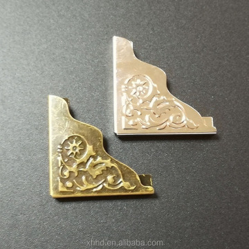 Bronze Tone Metal Corners for Books, Albums, and Menus