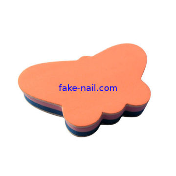 Nail Buffer With Butterfly Shape With 2 Kinds Of Grit Sand Buffer