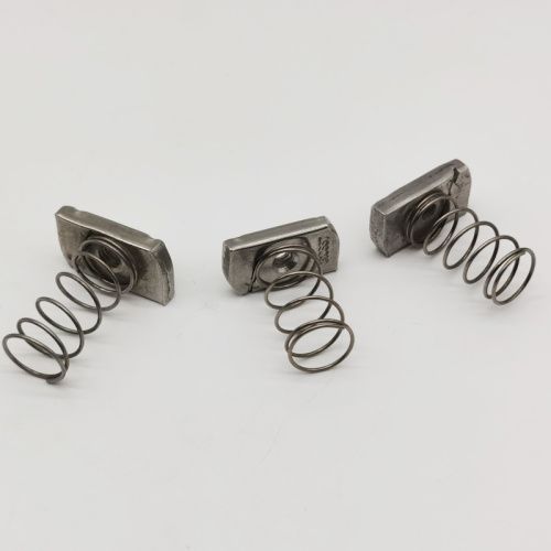 SS304 Channel Nuts with Springs