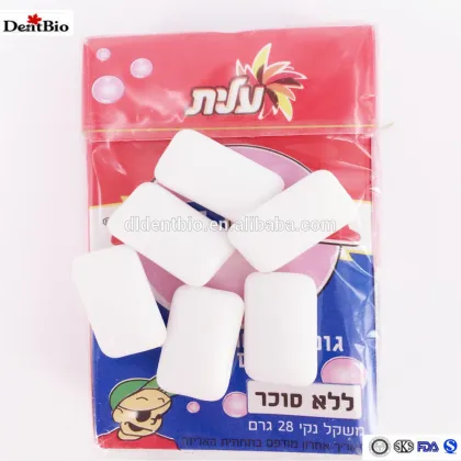 Flip box bubble gum chewing whiting gum