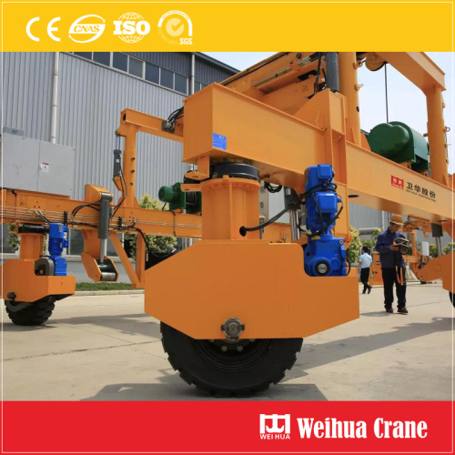 Rubber Tyre Track Laying Machine