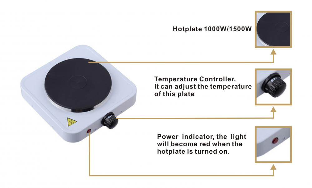 Electric Solid Hotplate