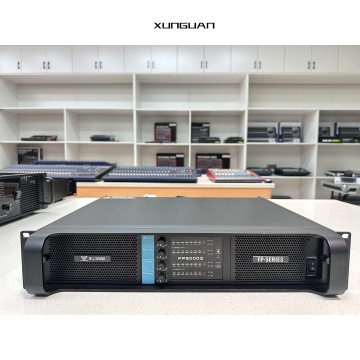 FP-6000Qデジタルアンプ：2U 4チャンネル4x800W DSP/KTV/コンサートホール用のパワーアンプ