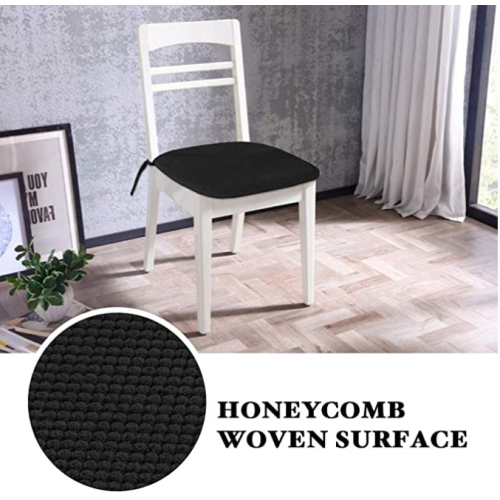Comfort Memory Foam Chair Seat Cushion, Black