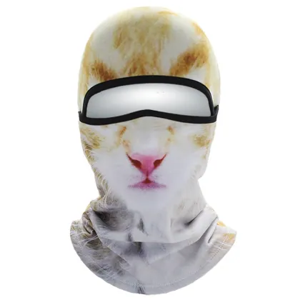 3D Printed Cycling Mask Sunshade Balaclava