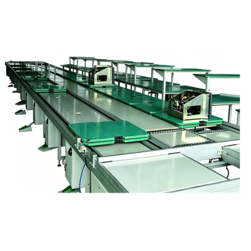 SPEED-MULTIPLY CHAIN CONVEYOR LINE