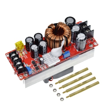 DC-DC 1500W 30A Boost Converter 10-60V to 12-97V CC CV Power Supply Module