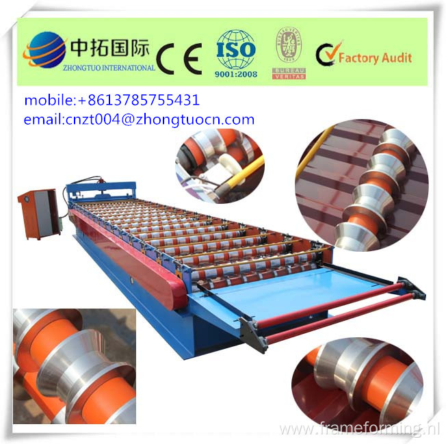 Metal Roofing Wall Sheet Panel Roll Forming Machine