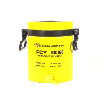 China Manufacturer CE Wholesale Quality Steel 100ton FCY Lengthen Type Hydraulic Cylinder Jack