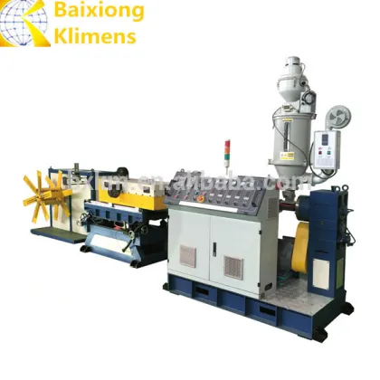 Polyethylene pipe making machine