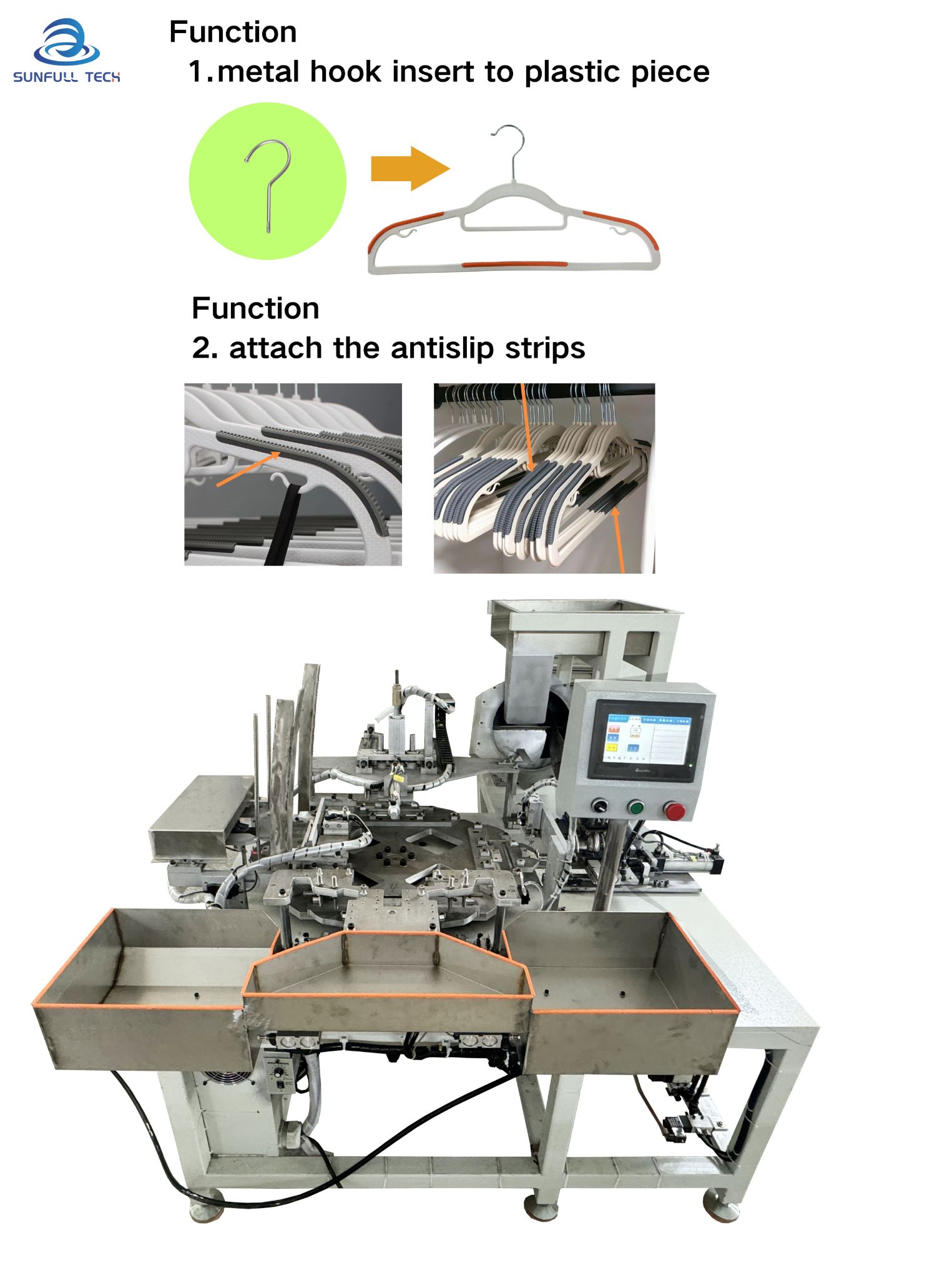 टिकाऊ प्लास्टिक हैंगर विनिर्माण मशीन