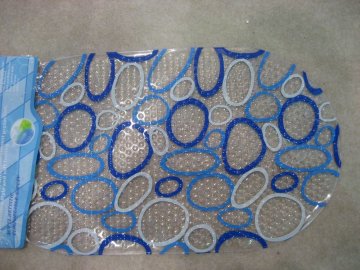 PVC anti-slip print bath mat