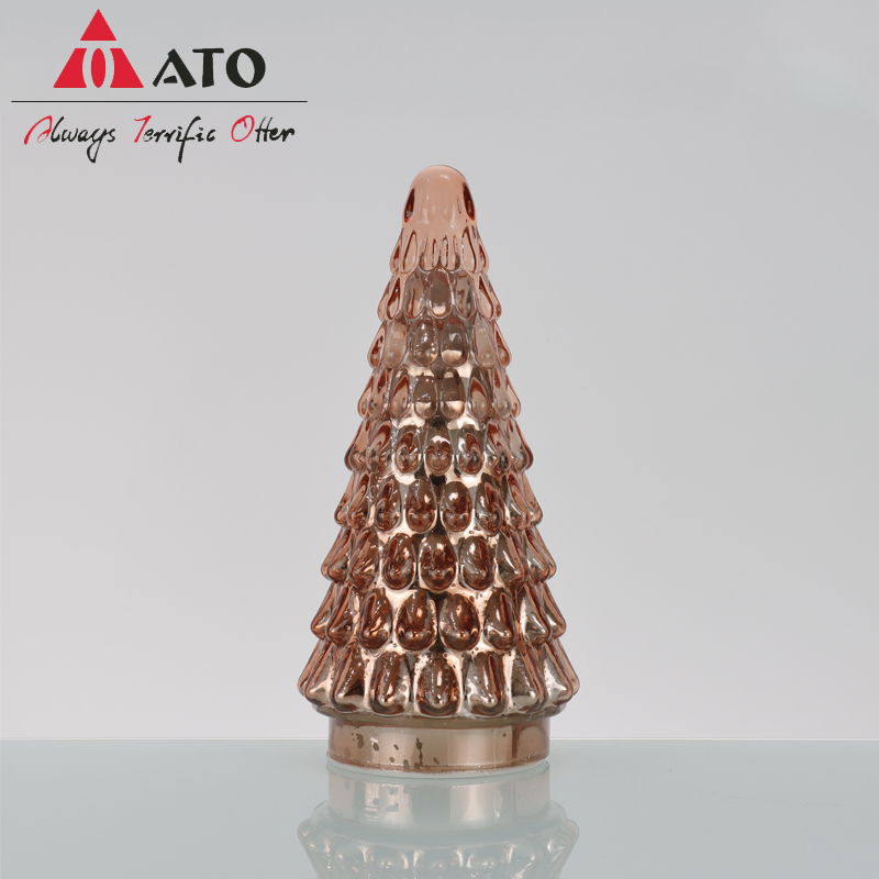 Vertical Christmas tree shape household lamp ornaments lamp