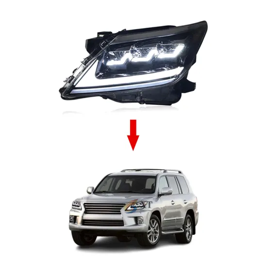XT Upgrade LED Daytime Running Lights for Lexus LX570 2007-2015 Headlight Assembly