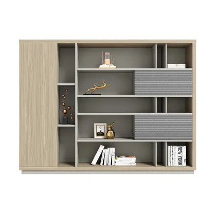 Nordic Wooden Office Furniture - High Quality Cabinet and Bookcase for Home Office Storage