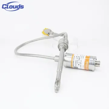 High-Temperature Transmitter: Clouds Water Pressure Sensor, 4-20mA Output, 10000Psi Manifold, Melt Transducer