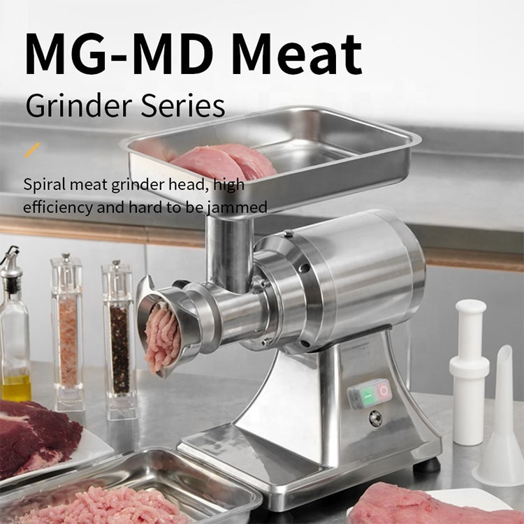 100kg/h High Speed Commercial Meat Grinders Machine Professional Electric Meat Mincer for Restaurant Kitchen