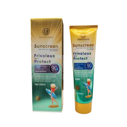 High Quality 100mL Whitening Sunscreen: Moisturizing Sun Cream with SPF 60