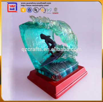 New Design Surfer Resin Figurines For Sale