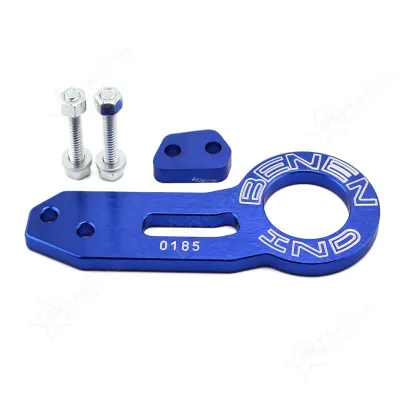 Billet Aluminum Towing Kit - Rear Tow Hook for Car Modification
