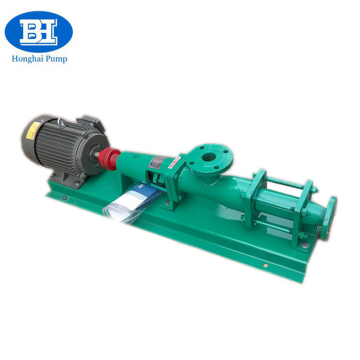 Mini mono helical single screw pump for molasses