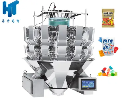 Gummy multi head packging machine