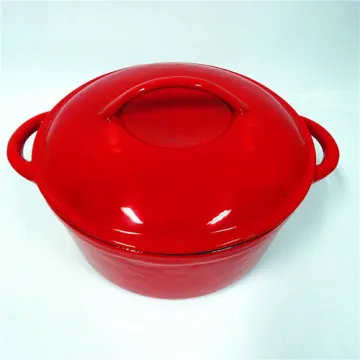 DIA25cm Round Enamel Cast Iron Casserole