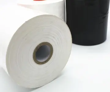 Plastic clear soft LLDPE color handle stretch film