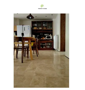 Premium Custom Brown Limestone Slabs - Top Supplier of High Quality Limestone from Manufacturer