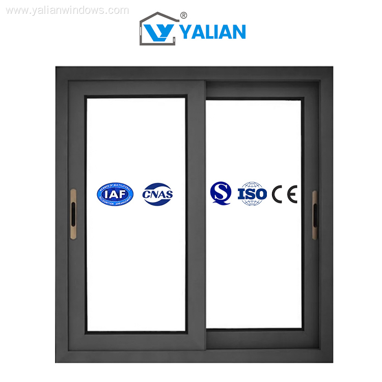 Aluminium Alloy Sliding Windows Triple-Track Double Glazing