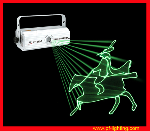 100mw/ 150mw Green Laser Light Show System, Stage/ Disco Laser Lighting, Effect Light, Laser Projector