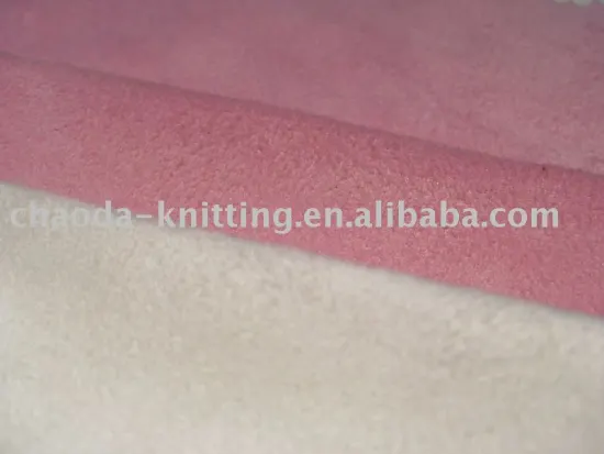 tricot:warp knitted fabric/suede fabric