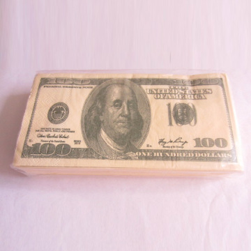 Us Dollar Bank Note Tissue