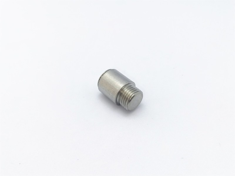 M10*1.0 Stainless Steel  Round  Threaded Knurled internal and external thread nuts