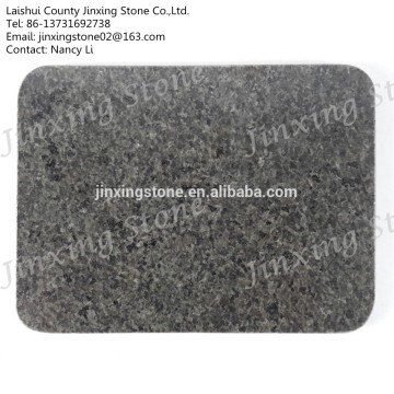 Kitchen Granite Placemats Pastry Board Black Granite Cheese Board with Rounded Corner