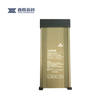 High Efficiency 12V 200W LED Power Supply AC 200-240V to DC 12V Rainproof for Outdoor
