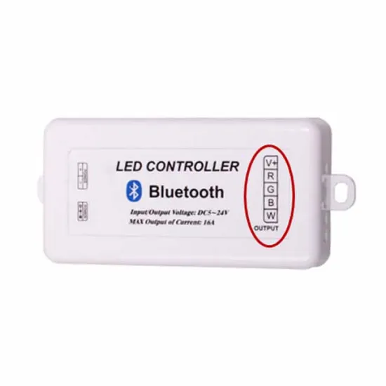 RGBW 12V Bluetooth Controller for Marine Boat Underwater Lights & LED Strip