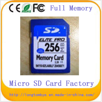256MB Full Memory SD Card for Digital Camera