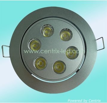 6*1W High Power LED Downlight