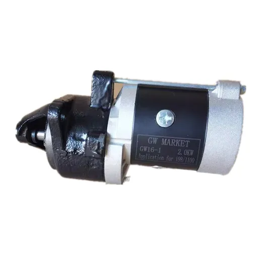 Aftermarket Starter Motor for Air-Cooled Diesel Engines: 198F, 195, 1100F Models
