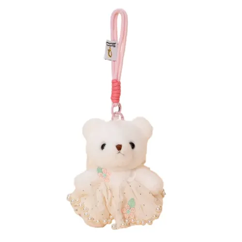 Изготовленный на заказ брелок с плюшевым медведем