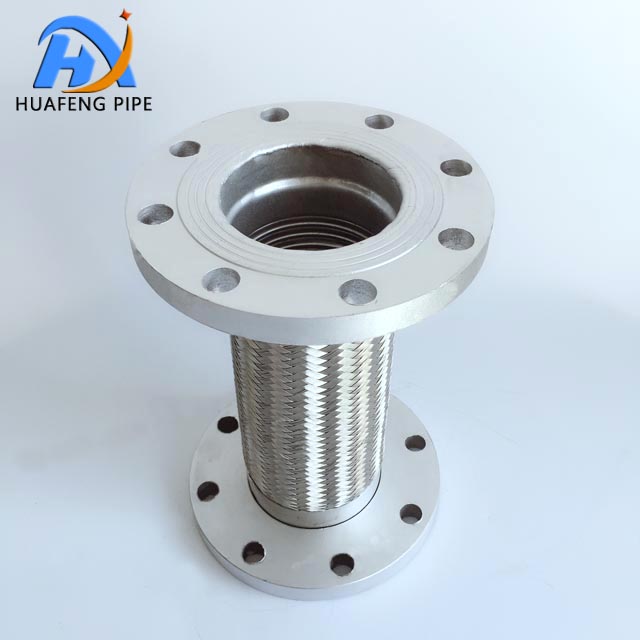 flange connection metal hose