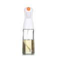 Botella de dispensador de aceite de aceite de oliva de vidrio transparente vacío de 200 ml para la barbacoa para la barbacoa
