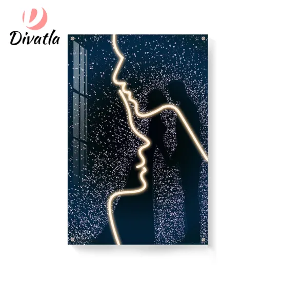 DIVATLA New Acrylic LED Neon Sign Light for Home Indoor Decor