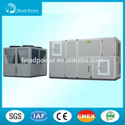 bag type filter DX fresh air handling unit HVAC system