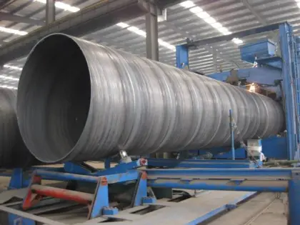 Q235B Industrial Water Supply Piling Bridge Steel Casing Pipes