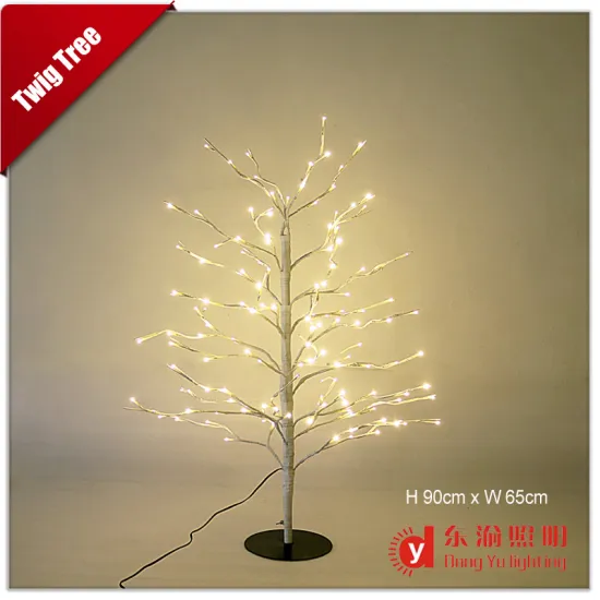 3' Artificial Mixed Twigs Christmas Led Light Trees