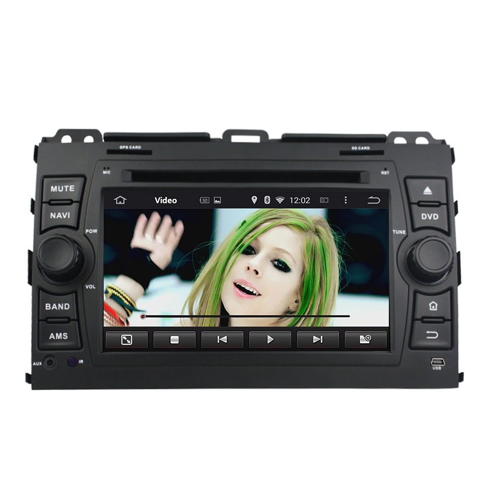 7 inch Toyota Prado 2006-2010 DVD player