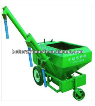 Electric poultry feed machine