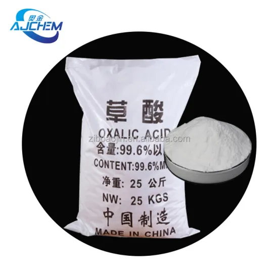 AOJIN Dihydrate Ethanedioic Acid (H2C2O4·2H2O) Price and Details: 6153-56-6 Powder, Industrial Grade 99.6% Min, Oxalic Acid in China